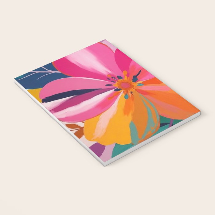 Colorful Flowers Multicolor Floral Notebook Gallery Image 3