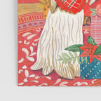 Dogs in cosy living room in bright colours Poster Gallery Image 3