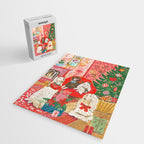 Dogs in cosy living room in bright colours Jigsaw Puzzle Gallery Image 2