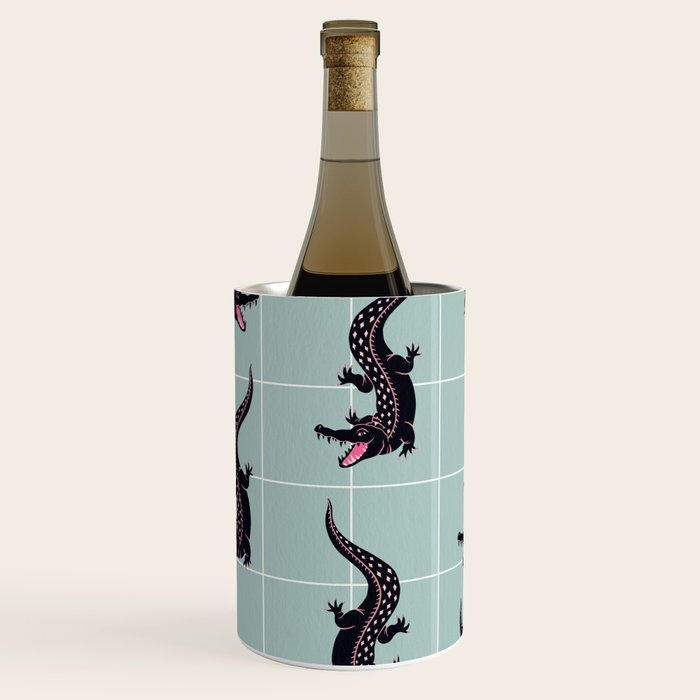 Crocodile - Mint Wine Chiller Gallery Image 2
