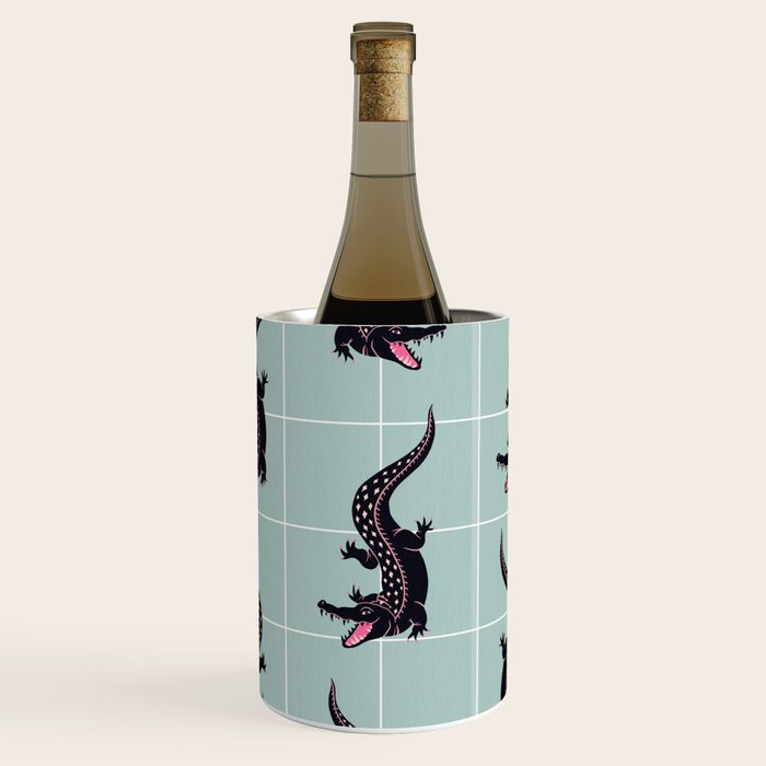 Crocodile - Mint Wine Chiller Gallery Image 1