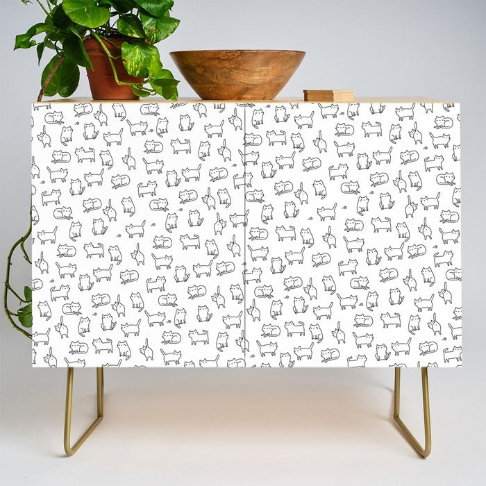 Cats, cats, cats Credenza Gallery Image 1