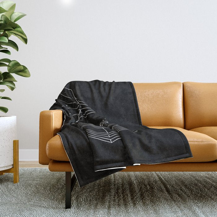 Star Track Throw Blanket Gallery Image 1