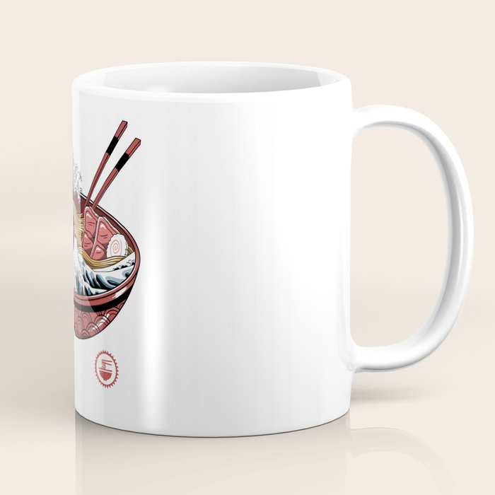 Great Ramen Wave White Coffee Mug Gallery Image 1