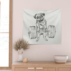 Pug Lift Wall Tapestry Gallery Image 2