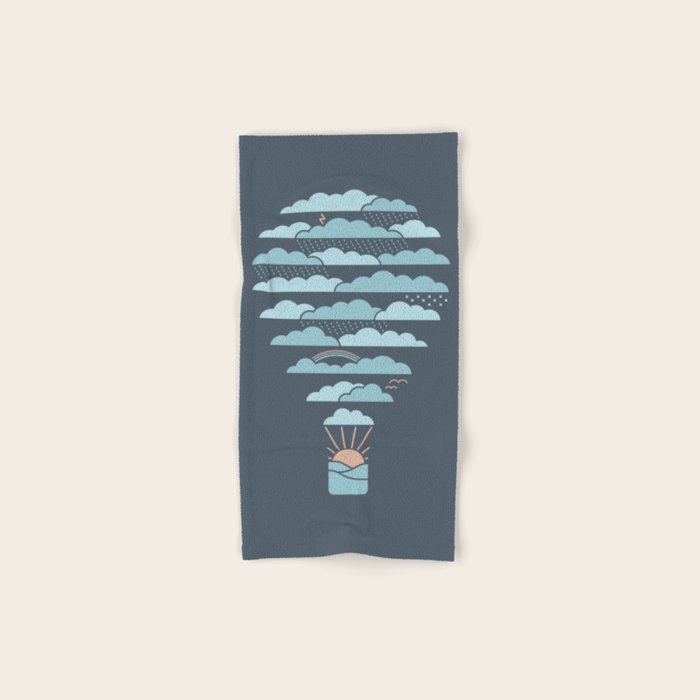 Weather Balloon Bath Towel Gallery Image 1