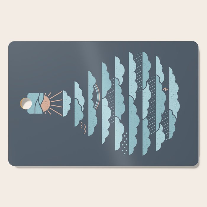 Weather Balloon Cutting Board Gallery Image 1