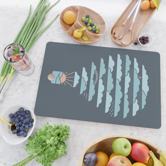Weather Balloon Cutting Board Gallery Image 2