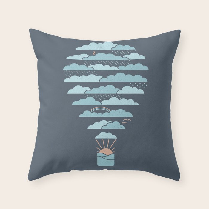 Weather Balloon Throw Pillow Gallery Image 6