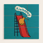 Kiwi Wood Wall Art Gallery Image 1