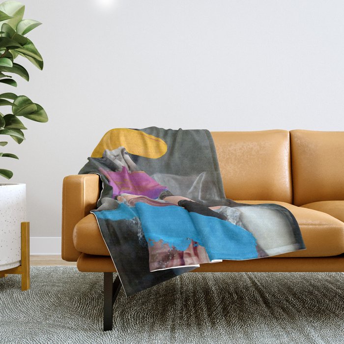 Composition 740 Throw Blanket Gallery Image 1