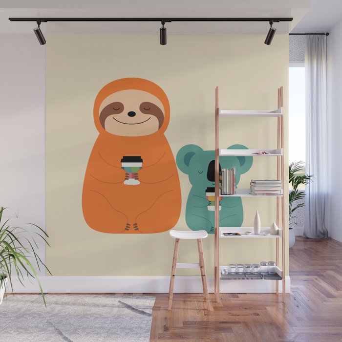 Coffee Buddy Wall Mural Gallery Image 1