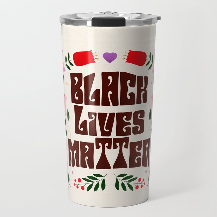 Black Lives Matter Travel Mug Gallery Image 1
