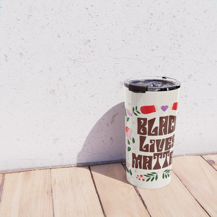 Black Lives Matter Travel Mug Gallery Image 4