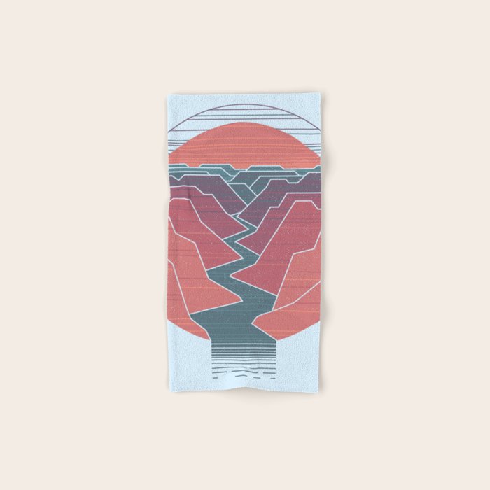 Canyon River Bath Towel Gallery Image 1