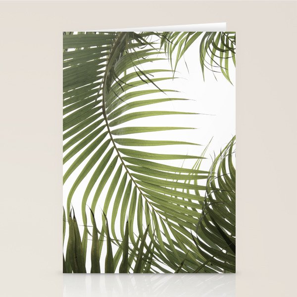Palm Leaves Photo 01 Stationery Card Gallery Image 1