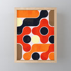 Mid-century geometry no4 Mini Art Print Gallery Image 1