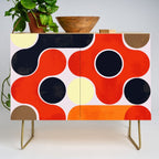 Mid-century geometry no4 Credenza Gallery Image 1