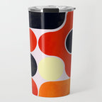 Mid-century geometry no4 Travel Mug Gallery Image 1