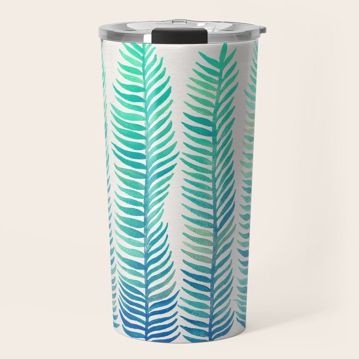 Seafoam Seaweed Travel Mug Gallery Image 1