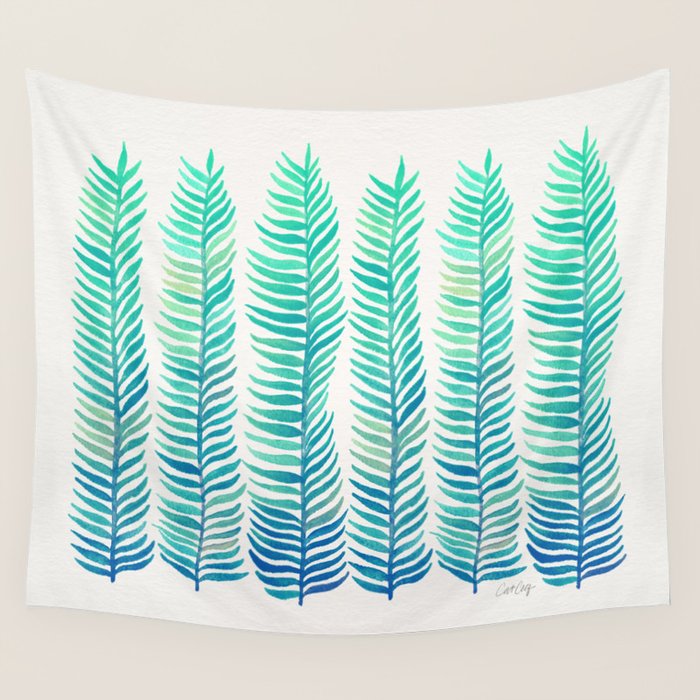 Seafoam Seaweed Wall Tapestry Gallery Image 4
