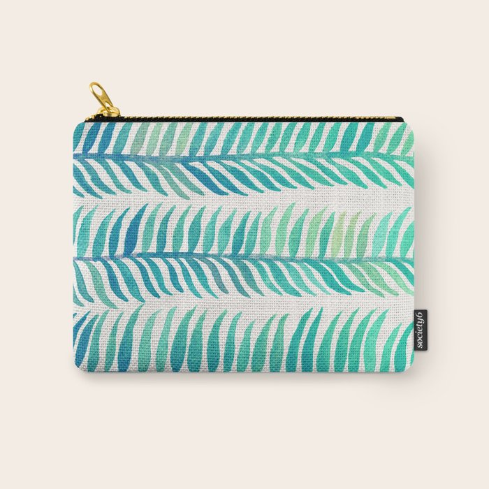 Seafoam Seaweed Carry All Pouch Gallery Image 1