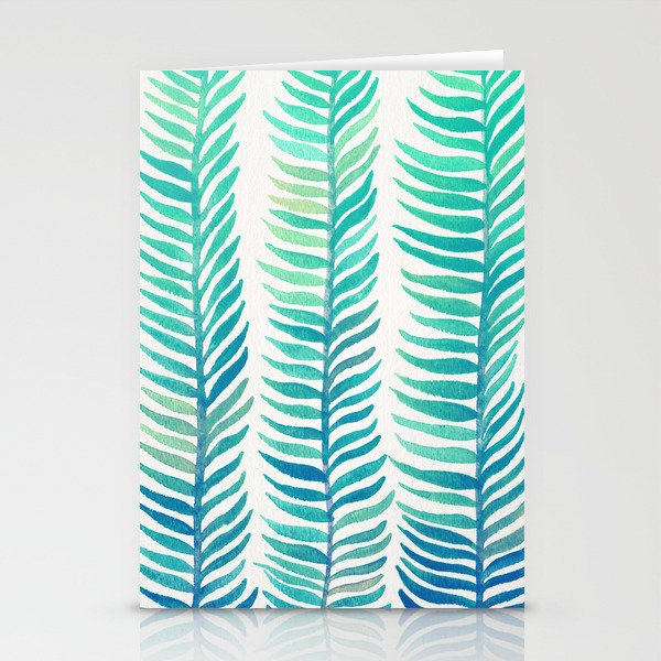 Seafoam Seaweed Stationery Card Gallery Image 2