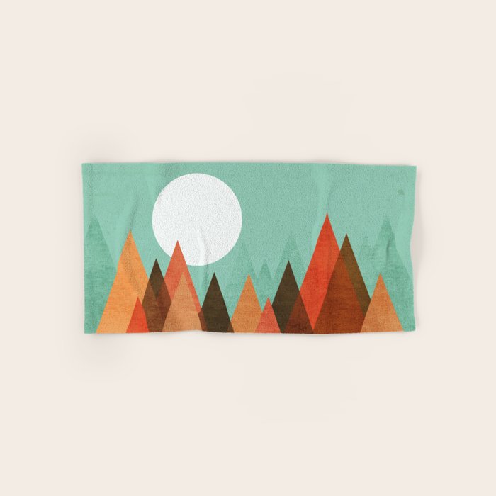 From the edge of the mountains Bath Towel Gallery Image 1