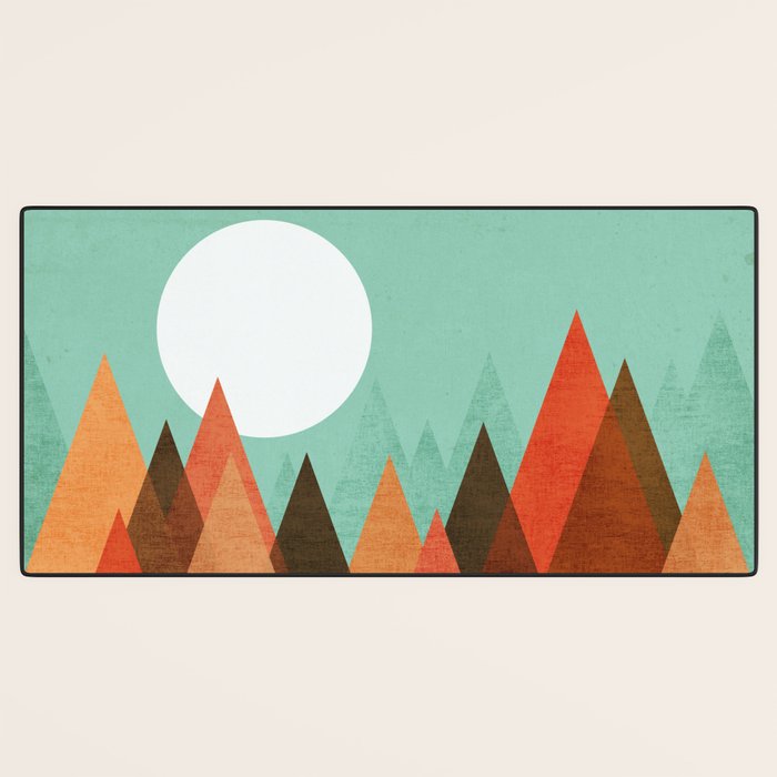 From the edge of the mountains Desk Mat Gallery Image 3