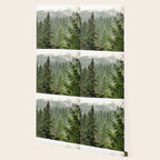 Wanderlust Forest - Mountain Adventure in Foggy Woods Wallpaper Gallery Image 2