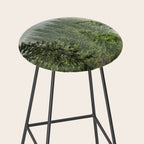 Wanderlust Forest - Mountain Adventure in Foggy Woods Stool Gallery Image 2