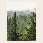 Wanderlust Forest - Mountain Adventure in Foggy Woods Poster Gallery Image 4