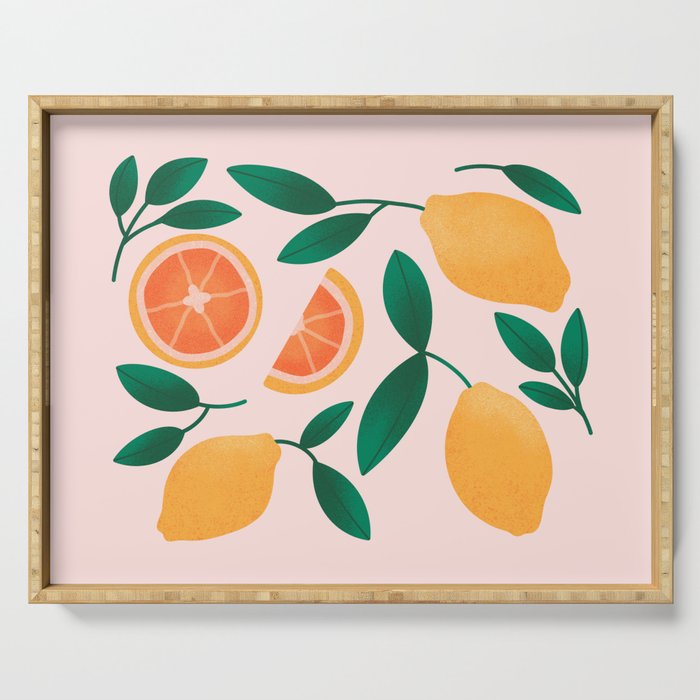 Citrus Fruits Serving Tray Gallery Image 1