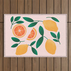 Citrus Fruits Outdoor Rug Gallery Image 1