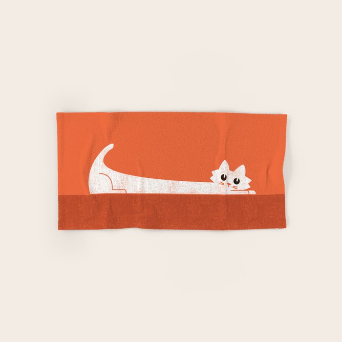 Mark's Superpower: cat Superstretch Bath Towel Gallery Image 1