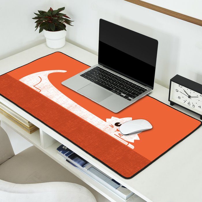 Mark's Superpower: cat Superstretch Desk Mat Gallery Image 2