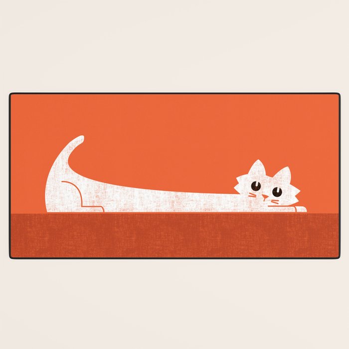 Mark's Superpower: cat Superstretch Desk Mat Gallery Image 3
