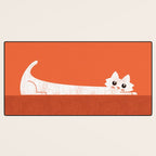 Mark's Superpower: cat Superstretch Desk Mat Gallery Image 3