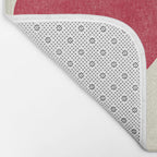 Apple and Orange - Love and Peace Bath Mat Gallery Image 2