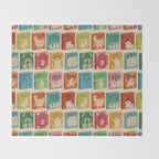 Meowsterpieces of Kiterature - Cat Literature Puns Throw Blanket Gallery Image 2