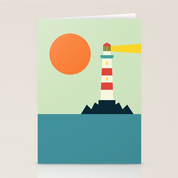 Lighthouse Stationery Card Gallery Image 1