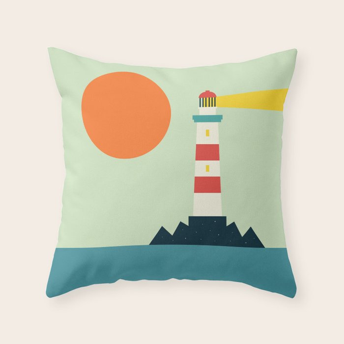 Lighthouse Throw Pillow Gallery Image 1