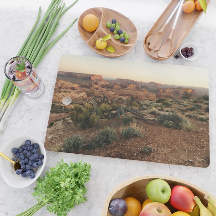 Monument Valley Morning Cutting Board Gallery Image 2