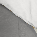Quarter Circle Lines - Gray Gold  Comforter Gallery Image 4