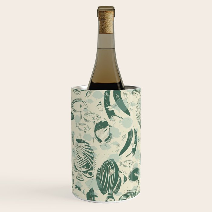 deep ocean fish family light Wine Chiller Gallery Image 3