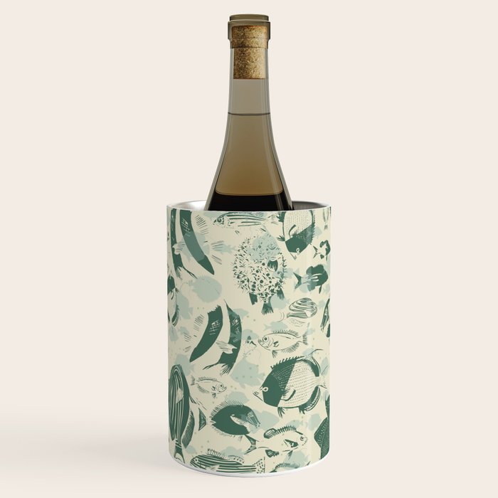 deep ocean fish family light Wine Chiller Gallery Image 2