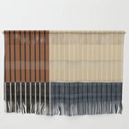 Color Block Line Abstract I Boho Rustic Wall Hanging Gallery Image 1