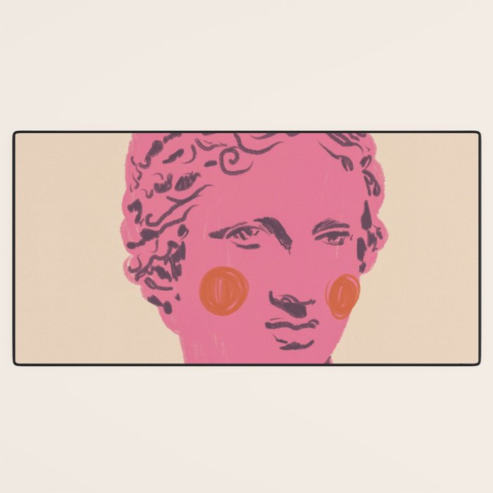 Ancient head #2 Desk Mat Gallery Image 3