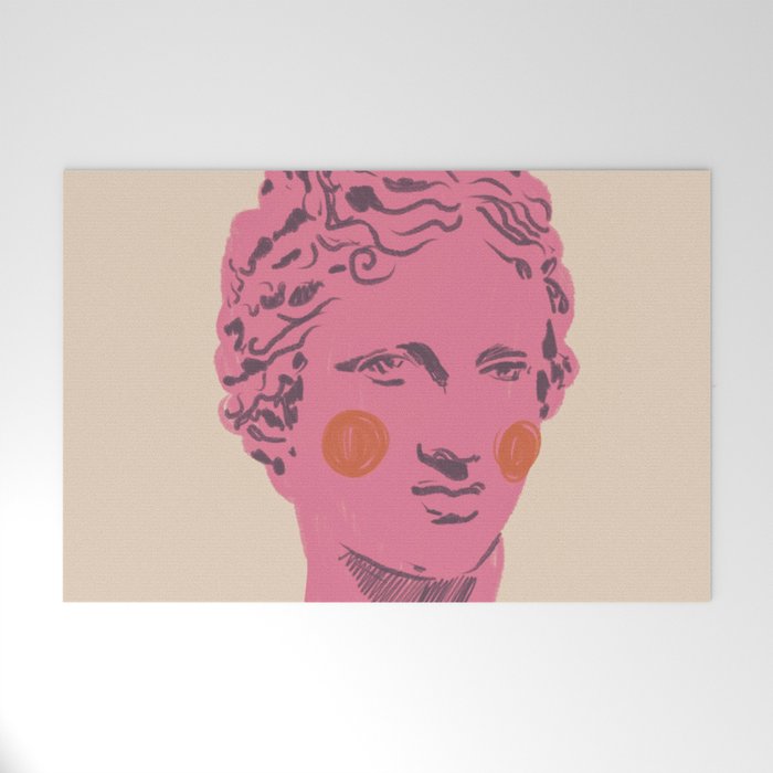 Ancient head #2 Welcome Mat Gallery Image 1