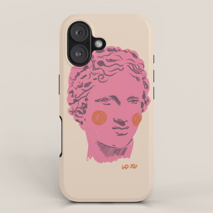 Ancient head #2 iPhone Case Gallery Image 1